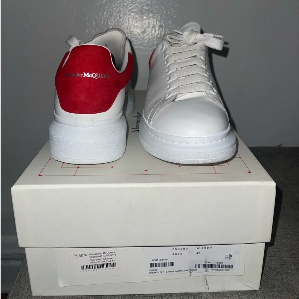 Alexander Mcqueen Men’s oversized size in lust sneaker